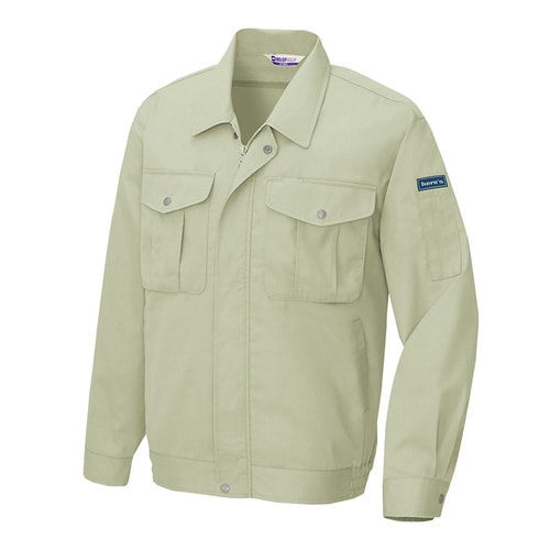 長袖サマーブルゾン アースグリーン L