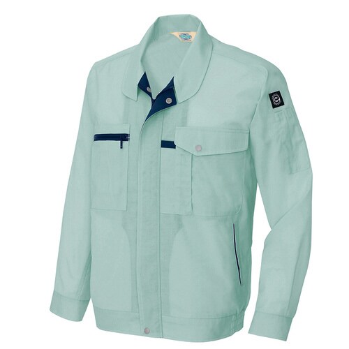 長袖サマーブルゾン アースグリーン L