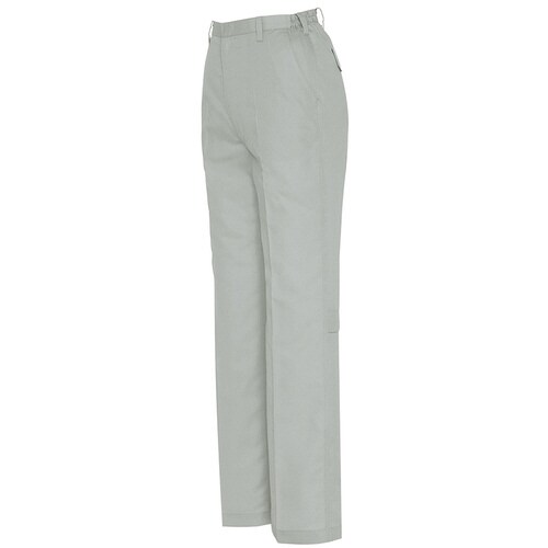 レディースシャーリングパンツ グレー LL