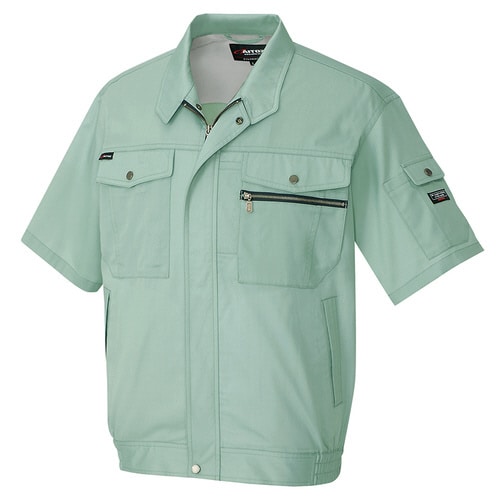 半袖ブルゾン グリーン 4L