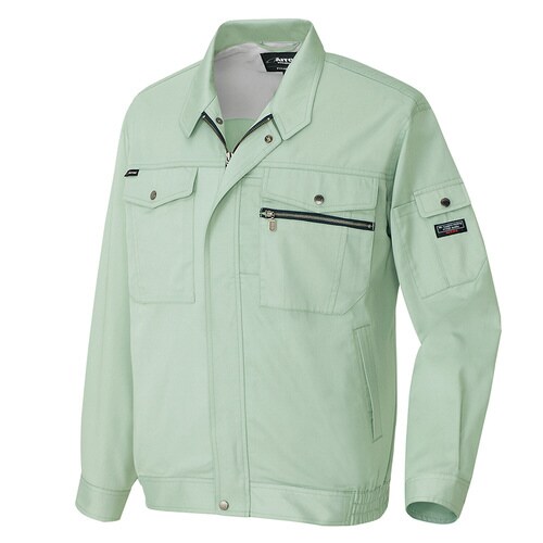 長袖サマーブルゾン グリーン 4L