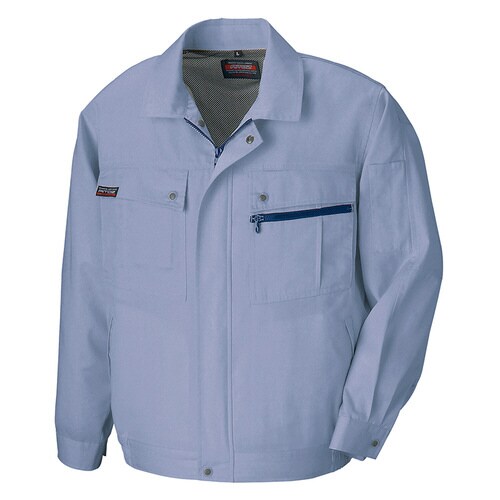 長袖夏ブルゾン(無地) Mバイオレット SS