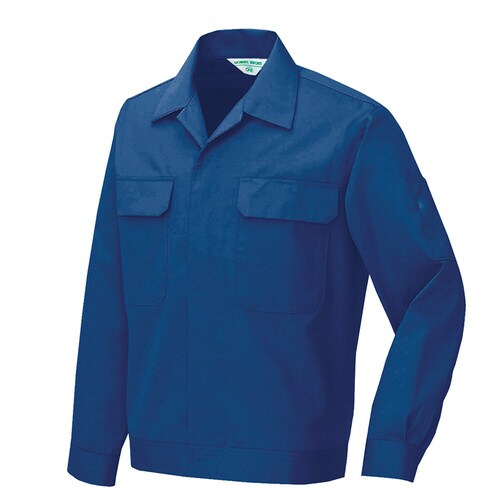 長袖サマージャンパー ブルー 4L