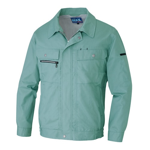 長袖サマーブルゾン グリーン 5L