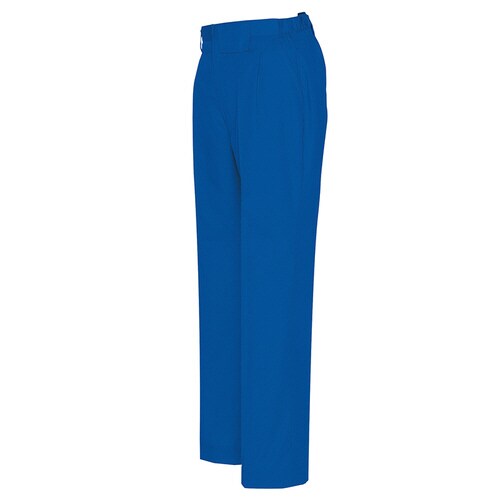 レディースシャーリングパンツ ロイヤルブルー L