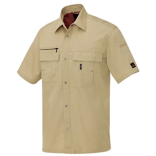 半袖シャツ ベージュ 4L