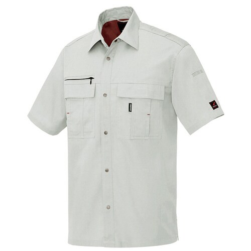 半袖シャツ シルバーグレー 5L