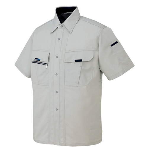 半袖シャツ グレー S