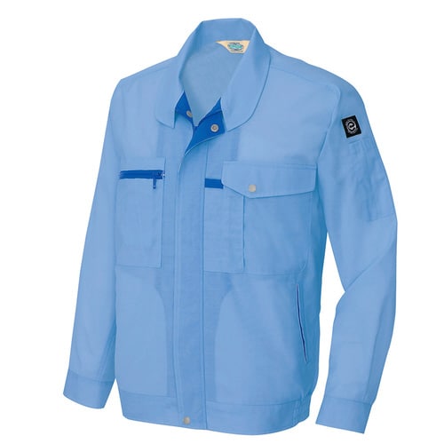 長袖サマーブルゾン サックス B4L