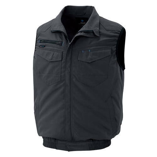 空調服 ベスト チャコール S