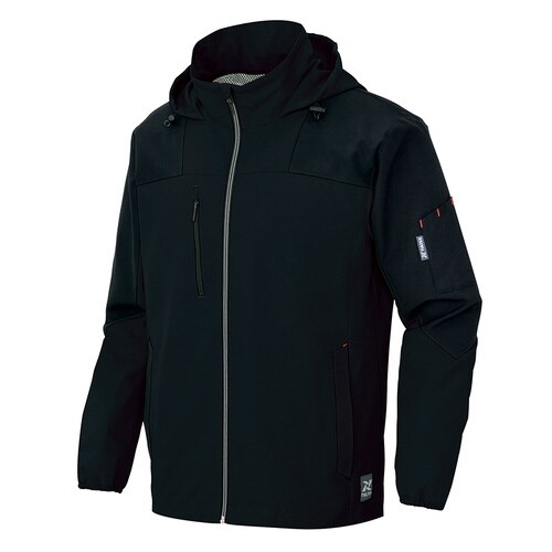 フードインジャケット ブラック S