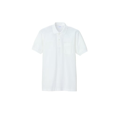 半袖ポロシャツ ホワイト M