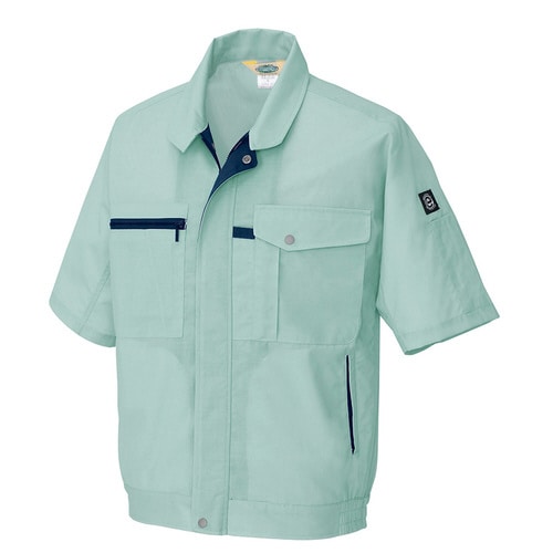 半袖ブルゾン アースグリーン L