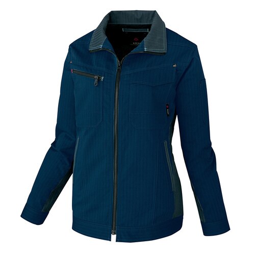 レディース長袖サマーブルゾン ネイビー LL