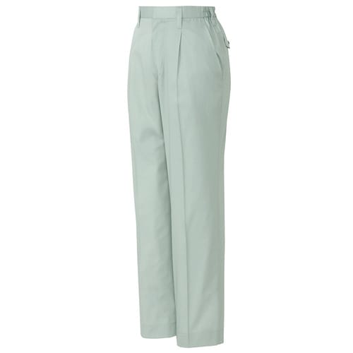 レディーススタイリッシュパンツ アースグリーン M