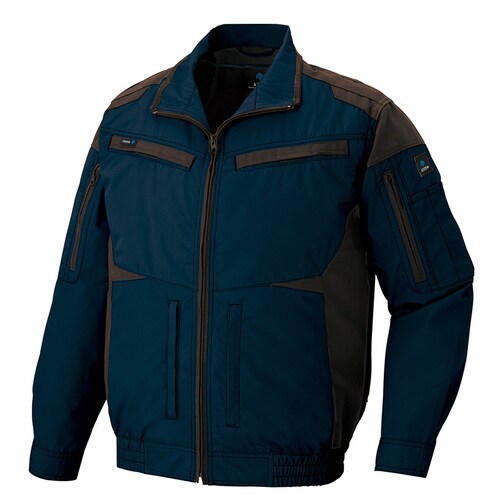 空調服 長袖ブルゾン ディープネイビー 6L