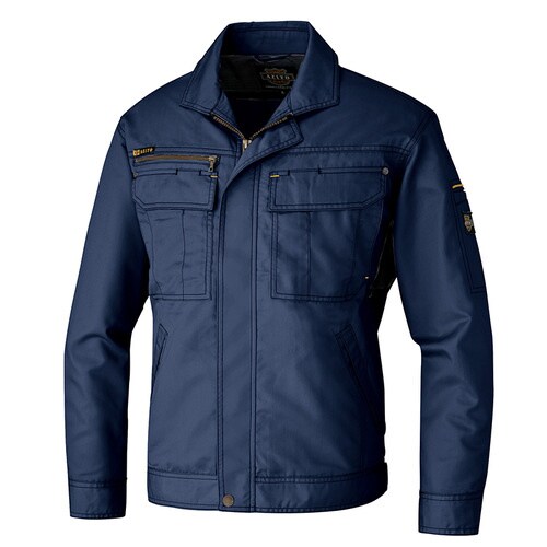 長袖ブルゾン(薄地) ネイビー S