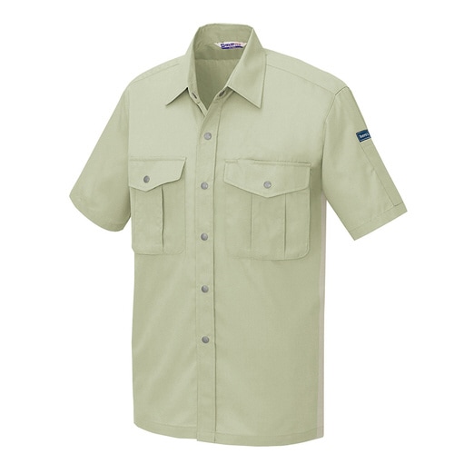 半袖シャツ アースグリーン 5L