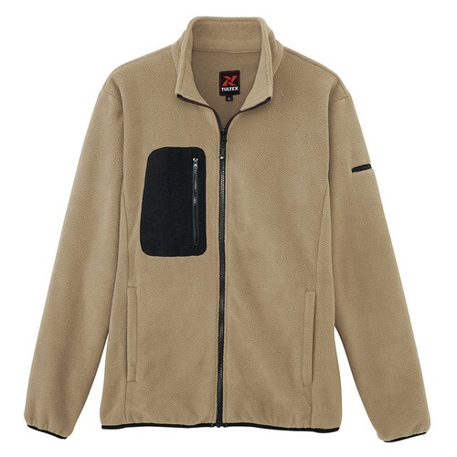 フリースブルゾン ベージュ 3L