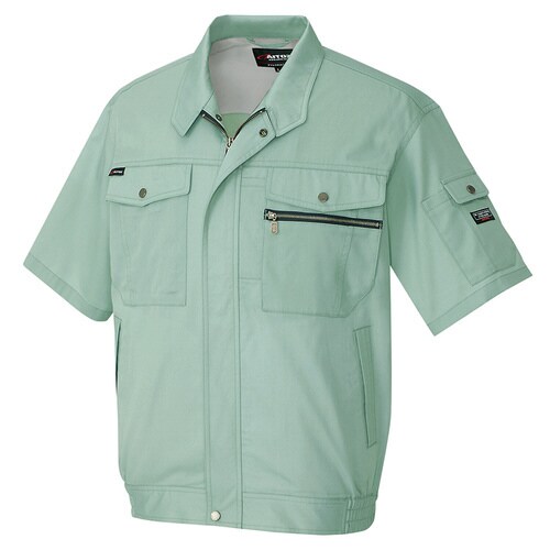 半袖ブルゾン グリーン 3L