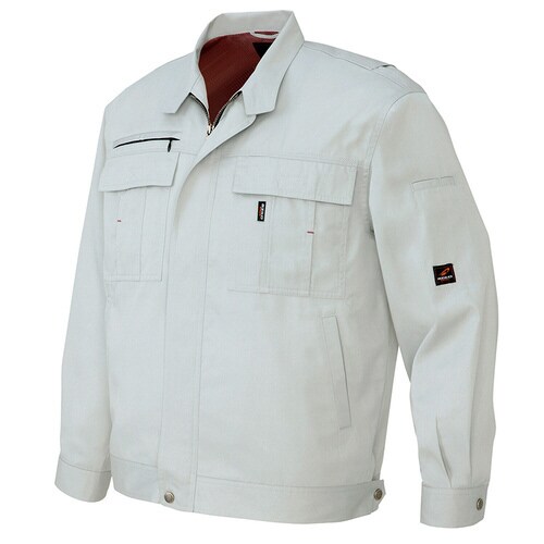 長袖サマーブルゾン シルバーグレー SS