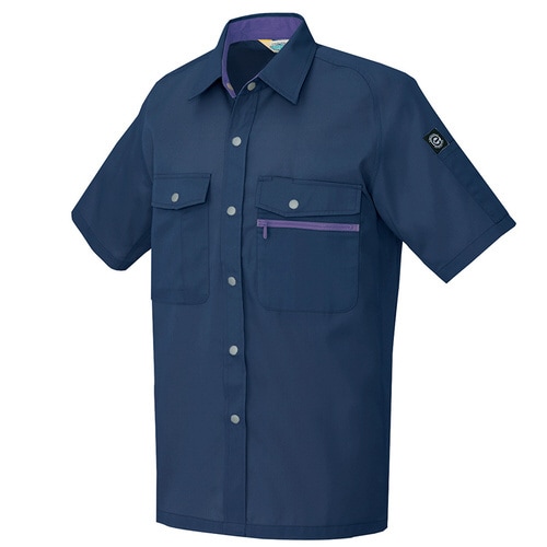 半袖シャツ ネイビー 5L