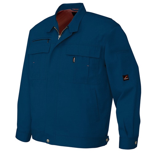 長袖サマーブルゾン ネイビー 5L