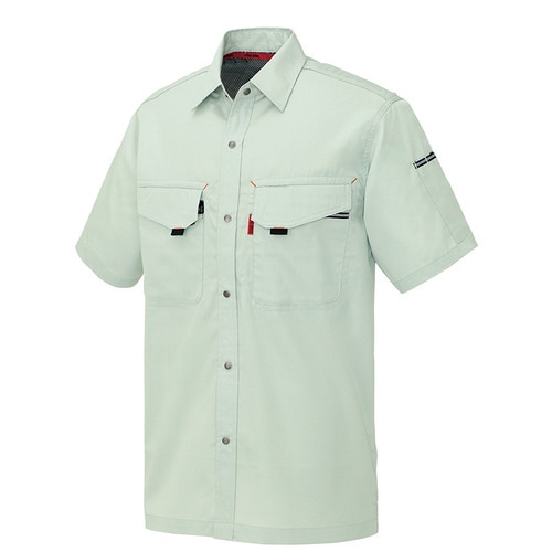 半袖シャツ アースグリーン 6L