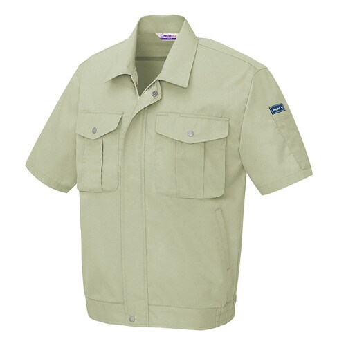 半袖ブルゾン アースグリーン 4L