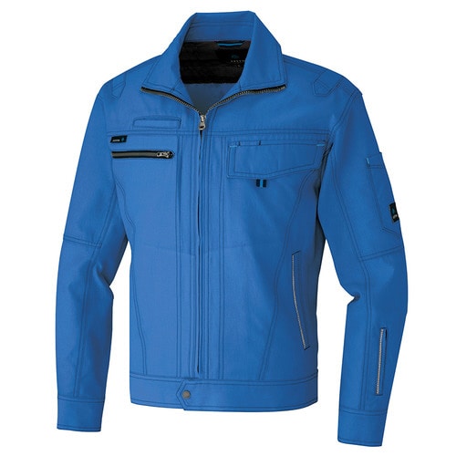 長袖サマーブルゾン ロイヤルブルー 3L