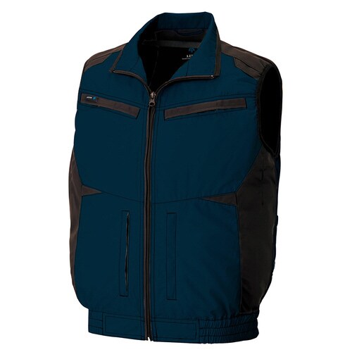 空調服 ベスト ディープネイビー L