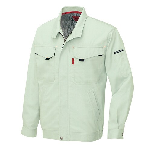 長袖サマーブルゾン アースグリーン LL