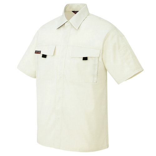 半袖シャツ アイボリー 4L