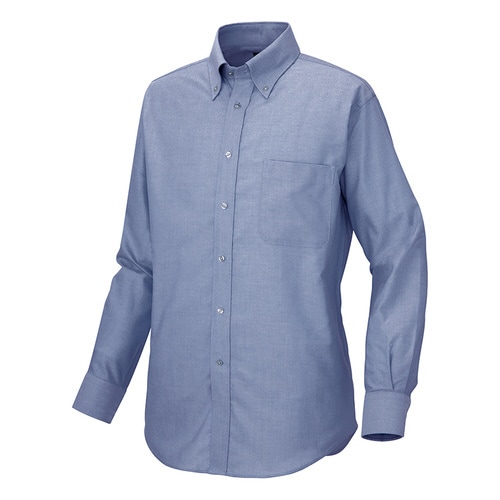 長袖シャツ ネイビー 3L