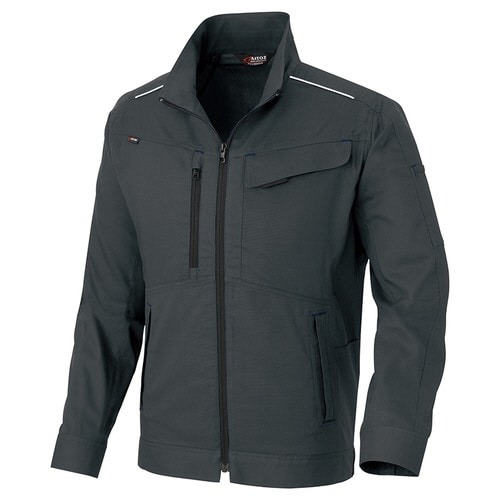 長袖ブルゾン チャコール 6L