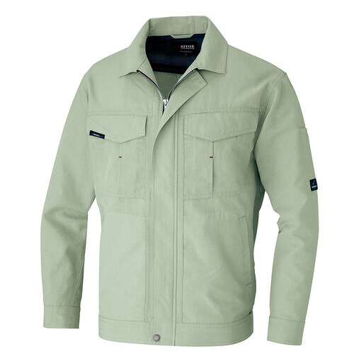 長袖サマーブルゾン アースグリーン LL