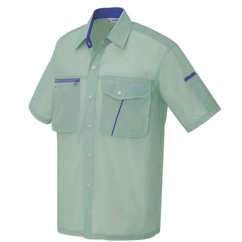 半袖シャツ グリーン 6L