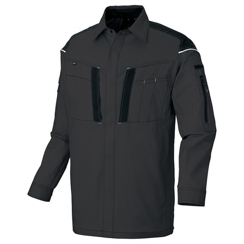 長袖シャツ チャコール S