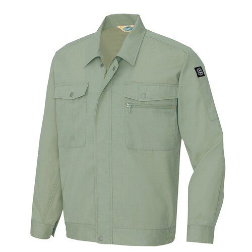 長袖サマーブルゾン アースグリーン LL