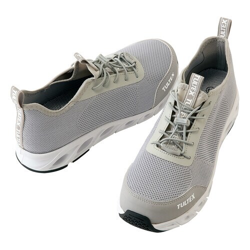 セーフティシューズ ライトグレー 26