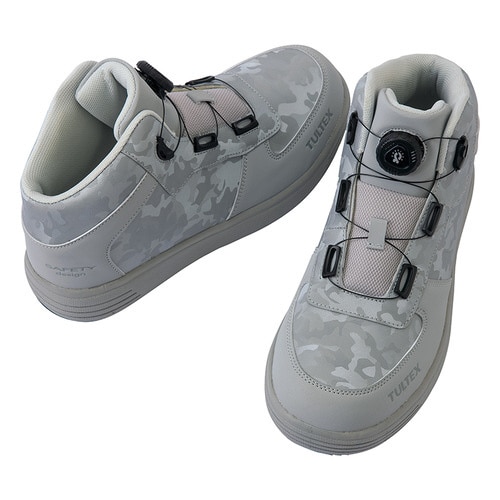 セーフティシューズ グレー 26.5