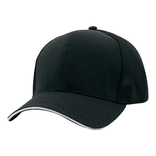 スカイメッシュキャップ ブラック F