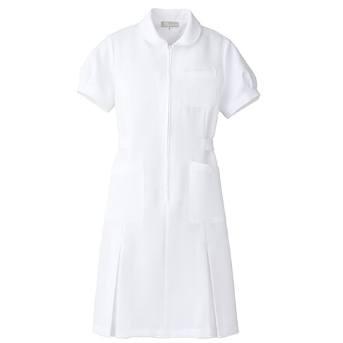 パフスリーブワンピース ホワイト S