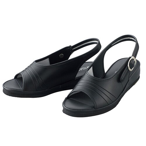 ナースサンダル ブラック L