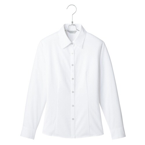 長袖ブラウス ホワイト 25