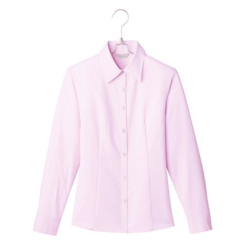長袖ブラウス ピンク 5