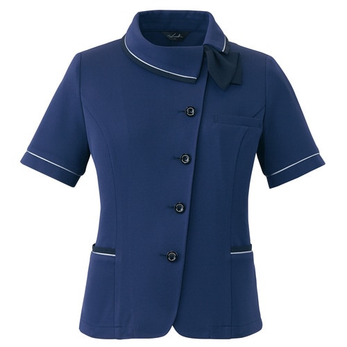 オーバーブラウス ネイビー 23