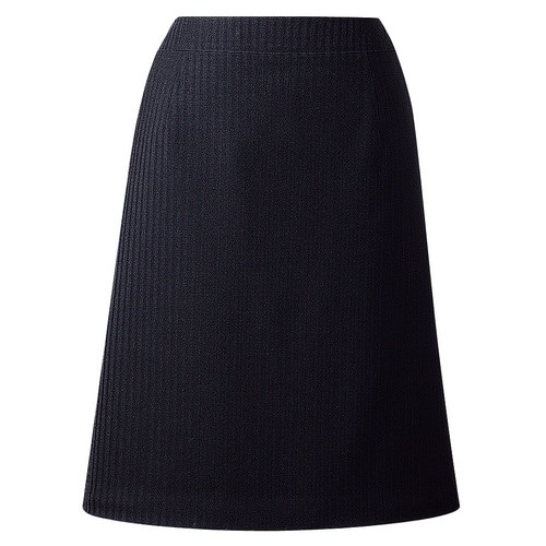 Aラインスカート ブラック 13