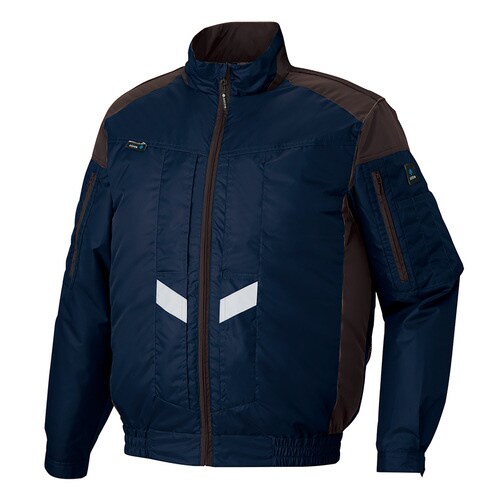 空調服 長袖ブルゾン ネイビー L