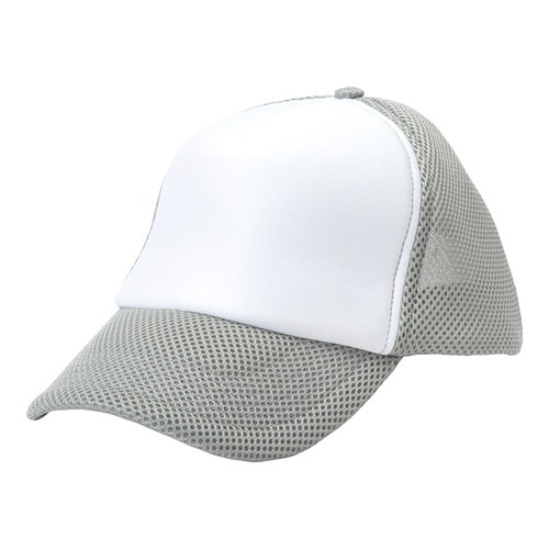 Aラッセルキャップ シルバーグレー×ホワイト F